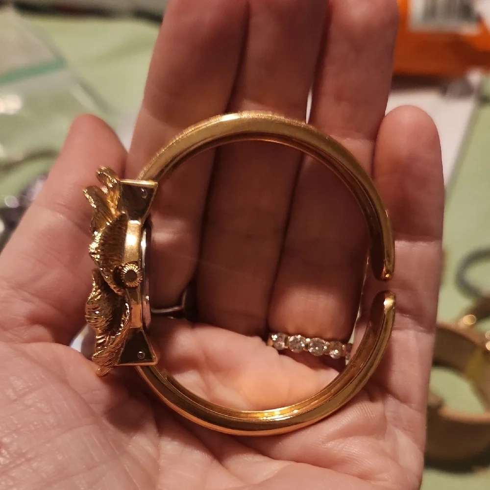Vintage Kenneth Jay‎ Lane Cuff Watch